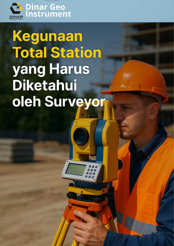 Kegunaan Total Station - Dinar Geo Instrument