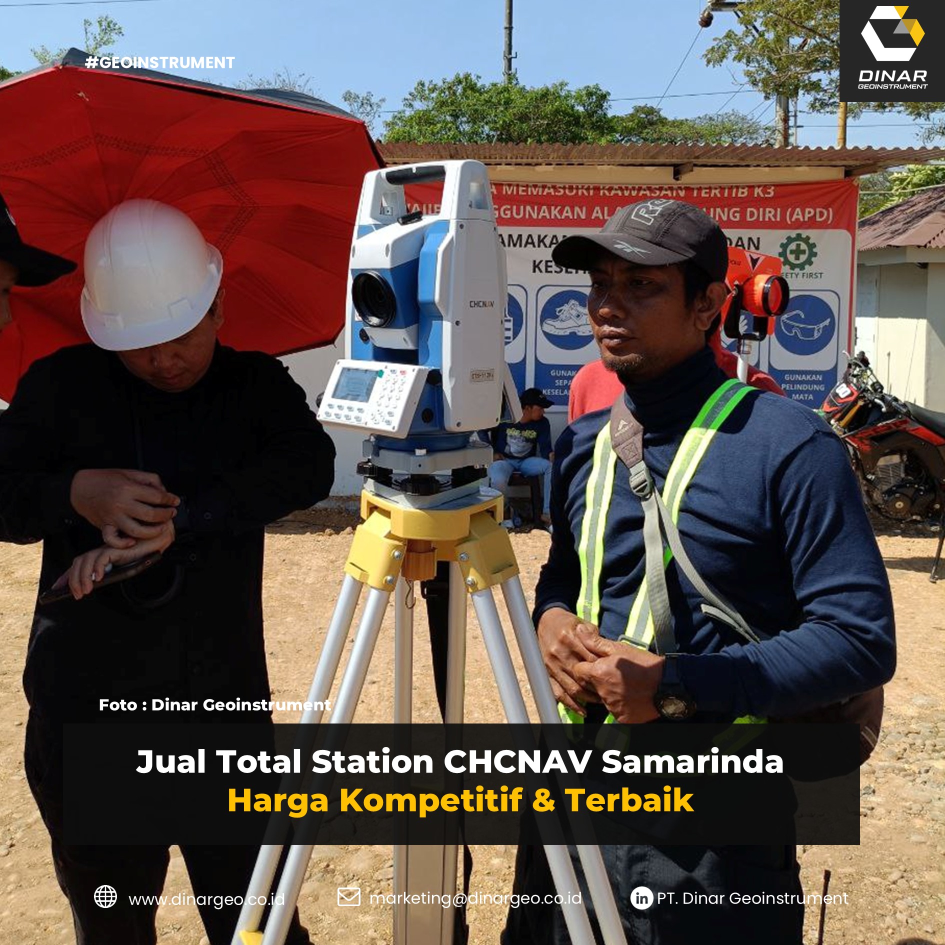 Jual Total Station CHCNAV Samarinda | Harga Kompetitif & Terbaik