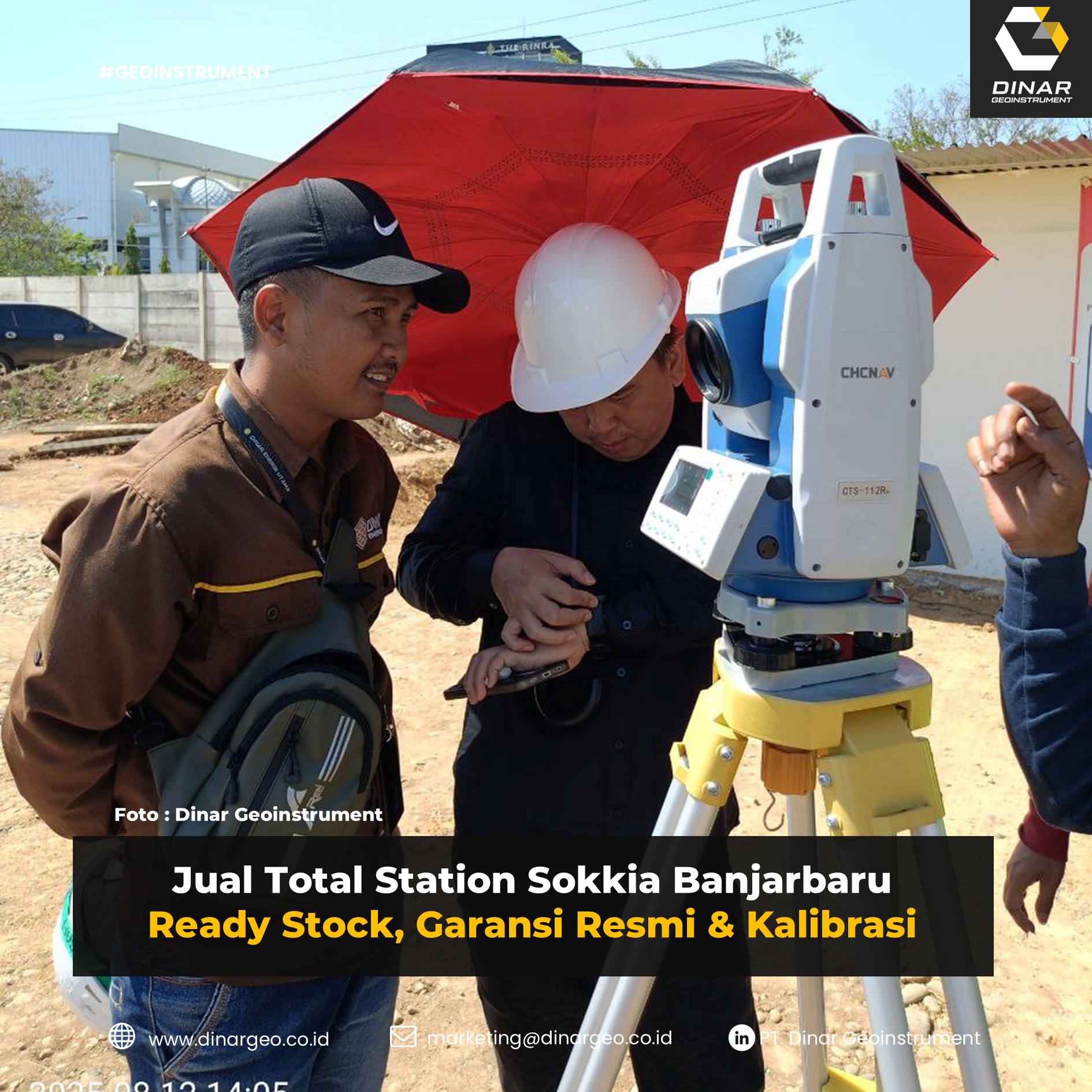 Jual Total Station Sokkia Banjarbaru | Ready Stock, Garansi Resmi & Kalibrasi