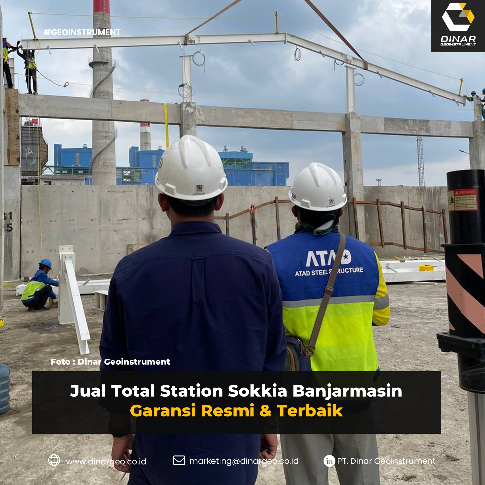 Jual Total Station Sokkia Banjarmasin | Garansi Resmi & Terbaik