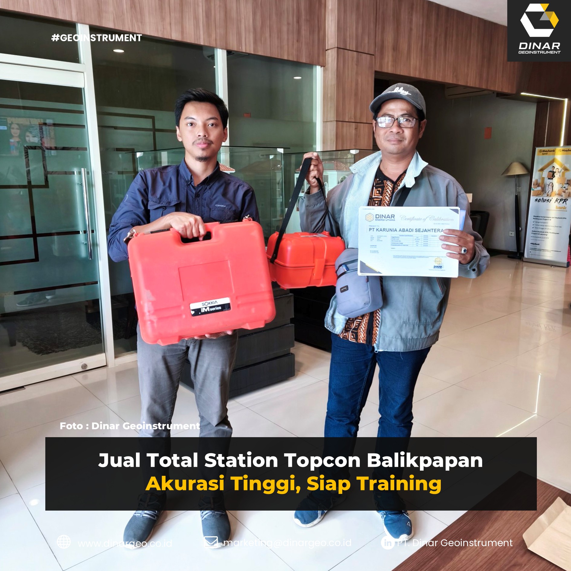 Jual Total Station Topcon Balikpapan | Akurasi Tinggi, Siap Training